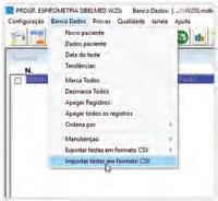 Manual do Software SIBELMED W20s 49 A.