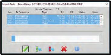 Manual do Software SIBELMED W20s 50 Clique sobre o botão importação. 2.8.10 ORDENAÇÃO DOS PACIENTES.