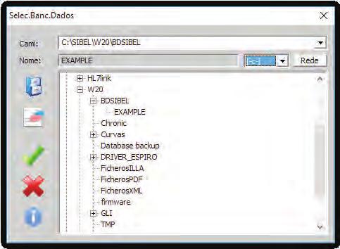 Manual do Software SIBELMED W20s 51 Pressionando o botão «Rede» aparece um diálogo do Windows que permite conectar a uma pasta da Rede
