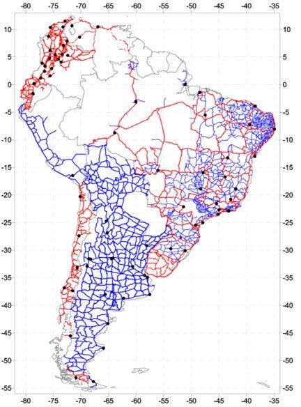 Aspectos dos SVRN e RVRN no contexto do SIRGAS Fonte: Brunini et al. 2011 (http://www.sirgas.