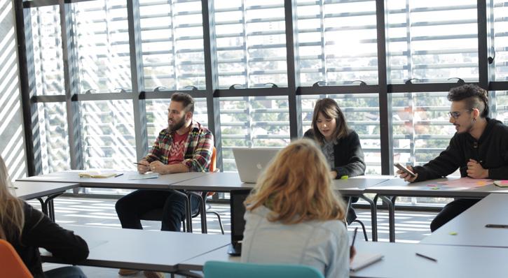 ambientes de interação a cada aula.