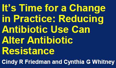prescription rates and % of antibiotic resistant