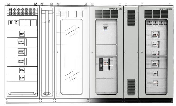 Software de Dimensionamento MakeTTW Como ferramenta complementar de projeto do TTW01, a WEG desenvolveu o software configurador MakeTTW que permite dimensionar toda a mecânica do painel.