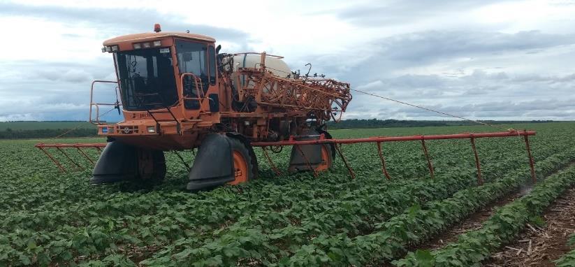 Chapadão do Sul (Fundação Chapadão). Cada campo contempla quinze cultivares com diversas tecnologias inseridas e genéticas, dentre elas há cultivares que apresentam tolerância contra pragas e doenças.