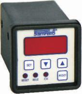 relativa do Ar Funções da Frontal - Modelo 8x8mm Frequencia máxima modo Frequencimetro Frequencia máxima modo Tacometro RPM 6 Tamanho Modelo 7x7mm Filtro de Ruidos modo Contador 7 PNP/NPN ou Contato