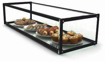 Delivery in a Transport Case Bandejas Trays 700_089 Vitrine Quente VQM 80mm 95mm 5mm 800W GN / x