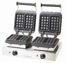 Waffles Dupla 600mm 60mm 55mm Kg Temperatura Tensão Freq. Temperature Tension Freq. 60 x 00 x 5 /00 C 00W 0V - 50Hz.