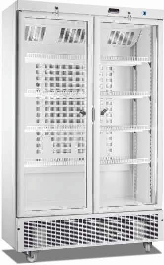 Armários Refrigeração Duplo Série 800 Porta Vidro + C +8 C