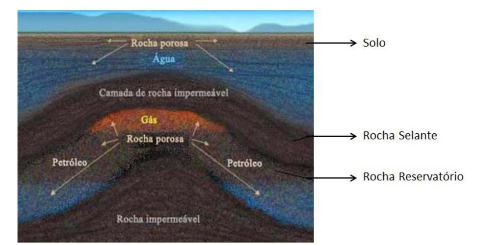 67 formar um gradiente de pressão, favorecendo a formação de microfraturas e o deslocamento dos hidrocarbonetos.