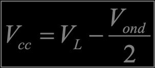 Q C Como sabemos que a ondulação é a diferença entre as tensões de carga e descarga, podemos escrever: Q Q Q -Q ond 1- - C C C 1 1 Dividindo essa equação pela constante de tempo ( t T -T ), temos: 1-