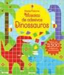 Mosaico de adesivos - Dinossauros Cole e aprenda Este livro
