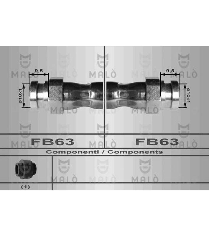 MAZDA 323 KF3282 FA50-22-530 - FA50-22-530A 5 M6008 KL1440305 KIT DE FOLE DO CARDAN JUNTO À RODA MAZDA 323 C V (1994 A 1998 1.3i 16V - MAZDA 323 F V (1994 A 1998 1.3i 16V - 1.4i 16V - 1.5i 16V - 1.