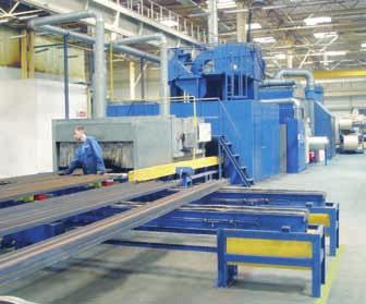 Estantes cantilever Pintura da estante cantilever Os componentes básicos das estantes cantilever são fabricados com perfis laminados a quente IPE ou IPN, o que lhes confere uma grande resistência às