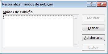 Modelos, espaços de trabalho e exibições personalizadas 8 8.3.