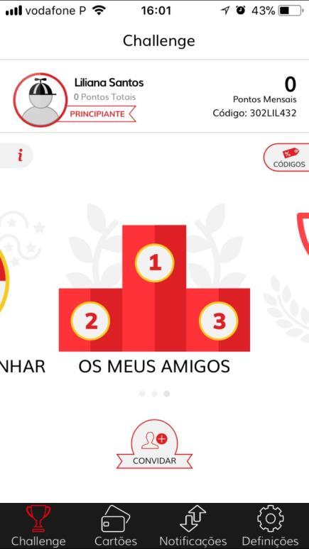 O MVP MB WAY Cada jogador do MB WAY CHALLENGE tem um código mensal que deve divulgar pelos seus fãs, amigos ou familiares.