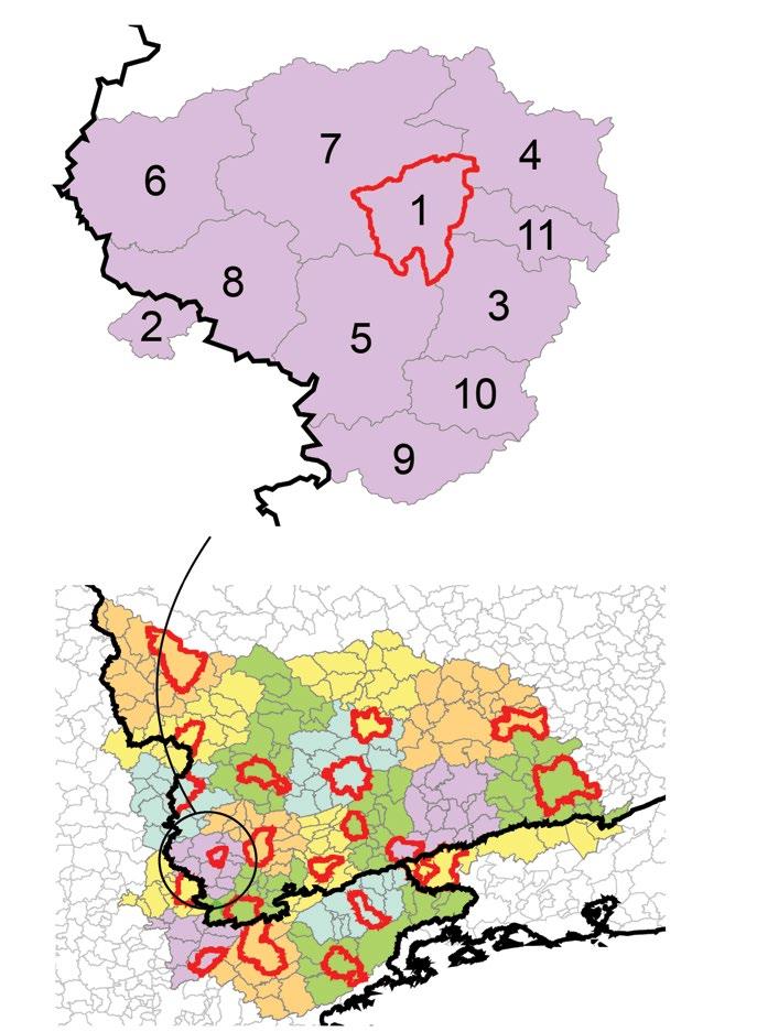 Núcleo 2 IF - Campus de Inconfidentes - MG Núcleo: 2 Sede: 1 - Inconfidentes Total de municípios: 11 2 - Águas de Lindóia 3 - Bom Repouso 4 - Borda da