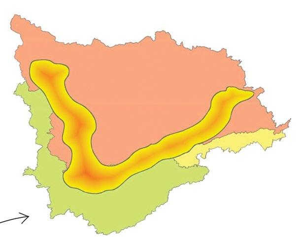 Zona de influência da Serra