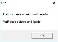 mensagem, abaixo, irá abrir. Clique em OK e conecte-o, segundo as instruções a seguir.