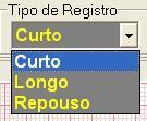 Para isto, clicar sobre o ícone SEL ou NÃO SEL para que o registro atual, em tela, seja enviado para impressão. Ícones para avançar ou recuar nos registros. Clicar sobre eles.