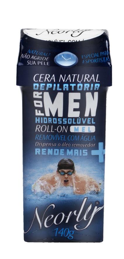 REF. 2210 Refil Cera Roll-on Hidrossolúvel For Men 140 g NCM DUN