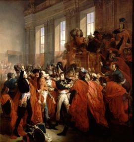 18 de Brumário Golpe de Napoleão Bonaparte.