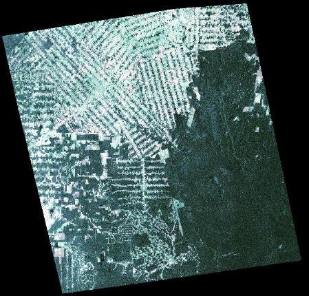 Exemplo de Imagem Corrigida Imagem Landsat
