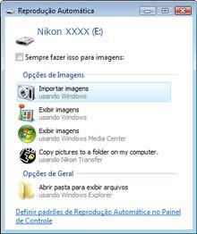 4 Copiar o firmware para o cartão de memória O firmware pode ser copiado para o cartão de memória da câmara utilizando um computador equipado com um leitor de cartões ou ranhura de cartão.