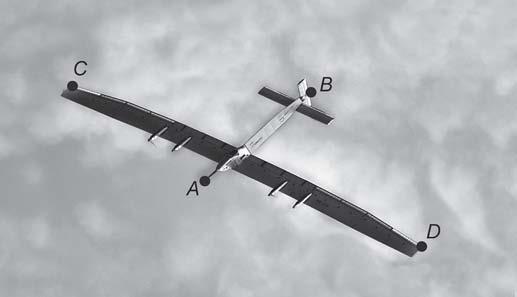 Uma empresa europeia construiu um avião solar, como na figura, objetivando dar uma volta ao mundo utilizando somente energia solar.