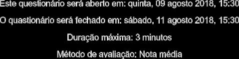 tarefa na área de trabalho da disciplina e,