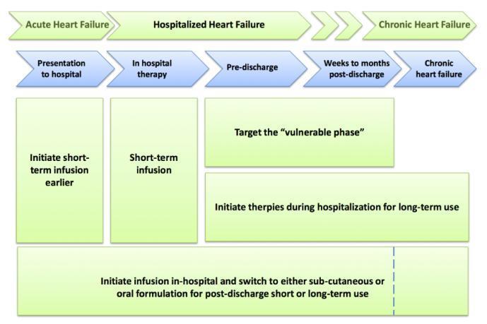 As estratégias globais devem focar-se nos fatores que, durante a hospitalização ou durante a fase inicial do período de