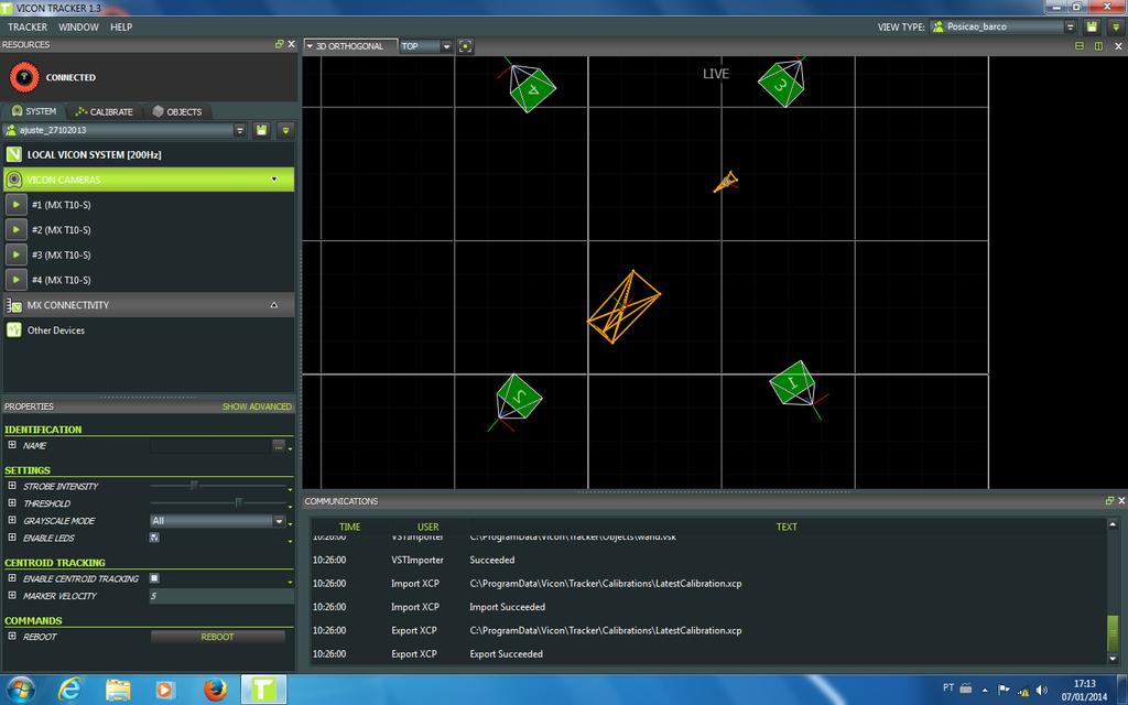 SISTEMA VICON Software de