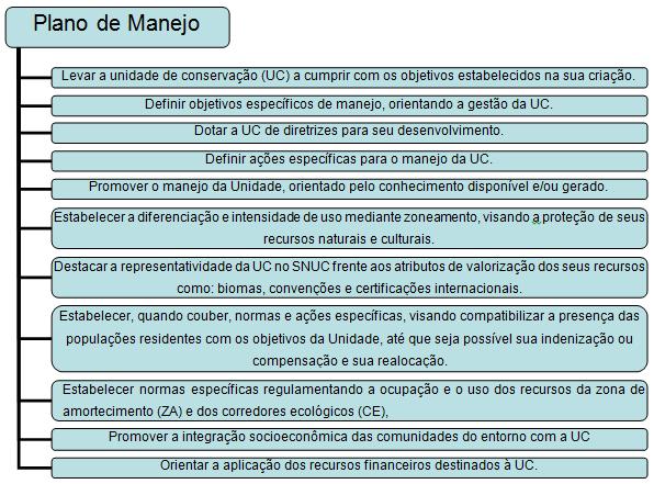 379 Promover o manejo da Unidade, orientado pelo conhecimento disponível e/ou gerado Fonte: Adaptado de BRASIL (2002) O Plano de Manejo da ESEC Aratinga foi elaborado pela Fundação Zoobotânica do