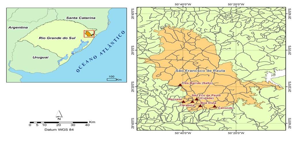 54 de São Francisco de Paula é bastante elevada, pois em Pelotas 70% dos feirantes possuem o Ensino Fundamental Incompleto (GODOY, 2005), enquanto que em São Francisco de Paula 90 % dos feirantes