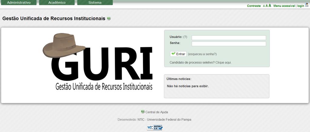 1. Introdução Ministério da Educação Este manual foi elaborado tendo como principal objetivo ser uma ferramenta capaz de facilitar a utilização correta do Sistema Integrado de Administração