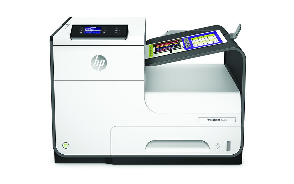 Ficha técnica A impressora mais rápida do segmento por um valor excecional Mais rápida do que qualquer impressora a cores do segmento, a HP PageWide