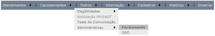 FECHAMENTO DE LOTE Operção que totliz os tendimentos relizdos nos terminis desde o último fehmento relizdo.