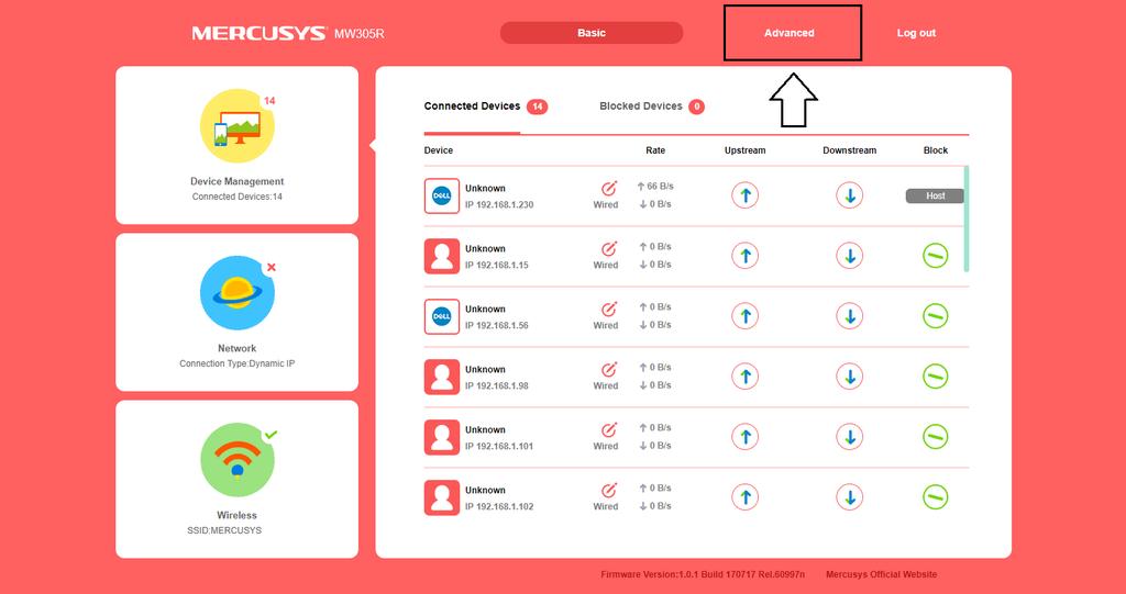 CONFIGURANDO MERCUSYS