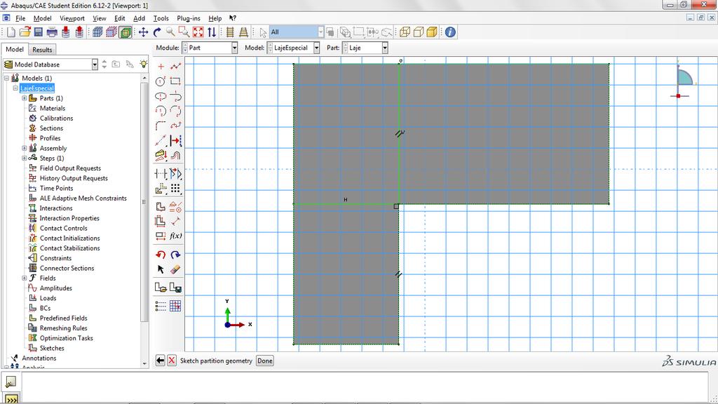 No menu Model à esquerda, dê duplo clique em Materials.