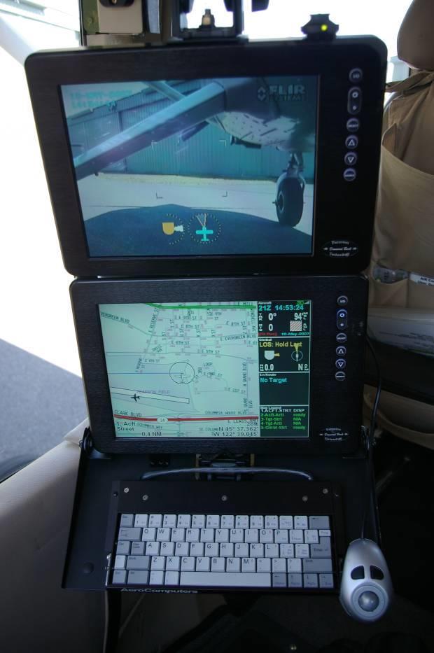 Estudo de Caso - Portland Police Bureau Air Support Unit Monitor Superior Display Primário Imagens