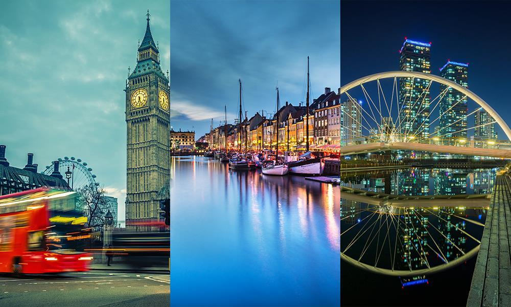 Exemplos mundiais: Londres:.