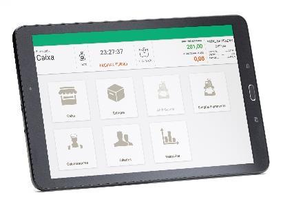 Solução completa para o ponto de venda que utiliza a mesma plataforma de software já disponibilizada no tablet Bemacash, contendo: Controle de vendas,