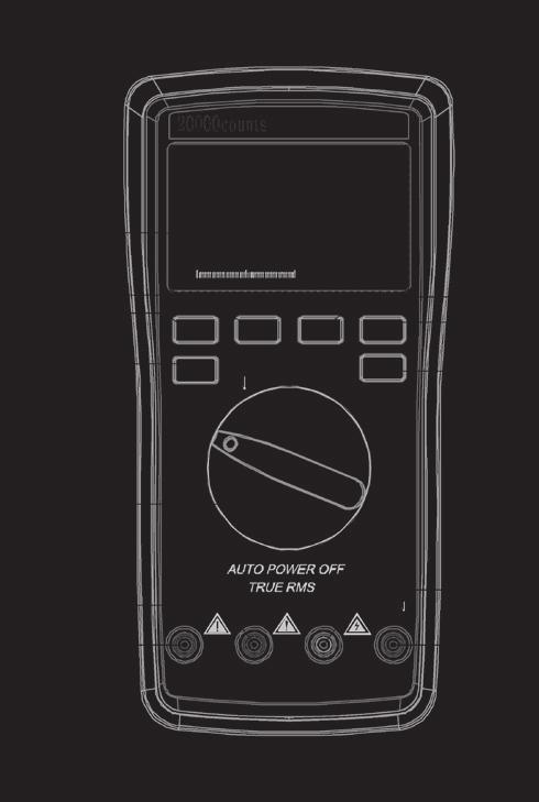 6) ESTRUTURA DO INSTRUMENTO Figura 1 1. Display LCD. 2. Tecla de Seleção RANGE. 3. Tecla HOLD/LIGHT. 4. Tecla SELECT 5. Tecla REL 6.