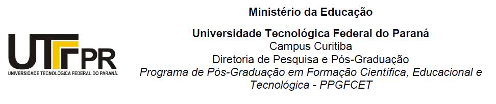 Dados Internacionais de Catalogação na Publicação Peres, Marcus Vinicius P437ma Material de apoio relacionado ao experimento da