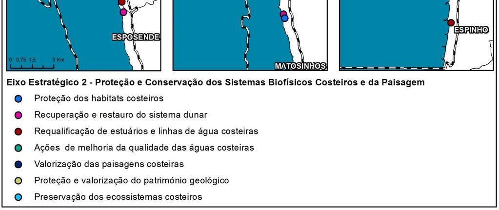 Localização das