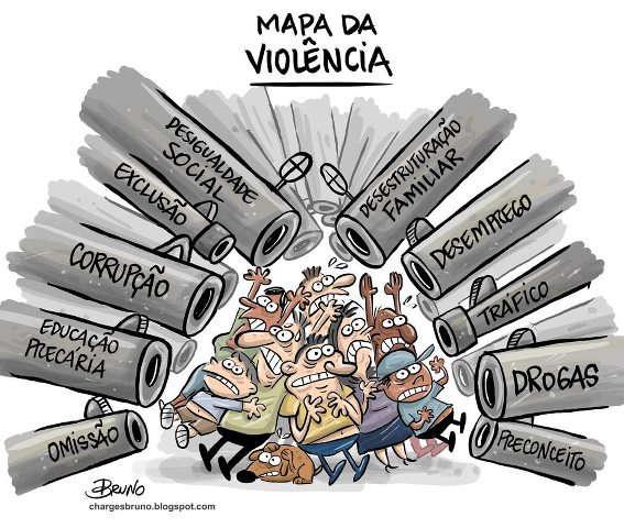 sociológico; Vários são os tipos de violência: pessoal, econômica, psicológica,