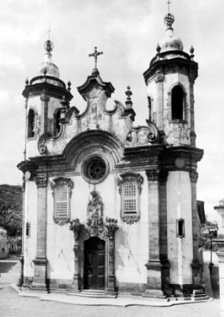 ARQUITETURA RELIGIOSA COLONIAL BRASILEIRA ALEIJADINHO Igreja Ordem