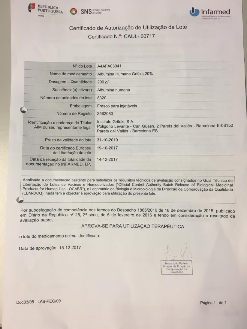 Relatório de Estágio Profissionalizante em Farmácia Hospitalar Centro