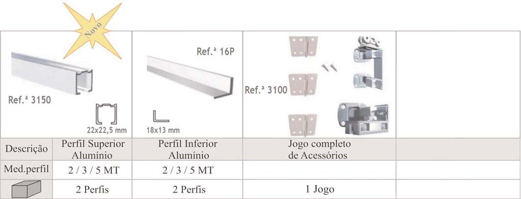 35 kg de peso por porta