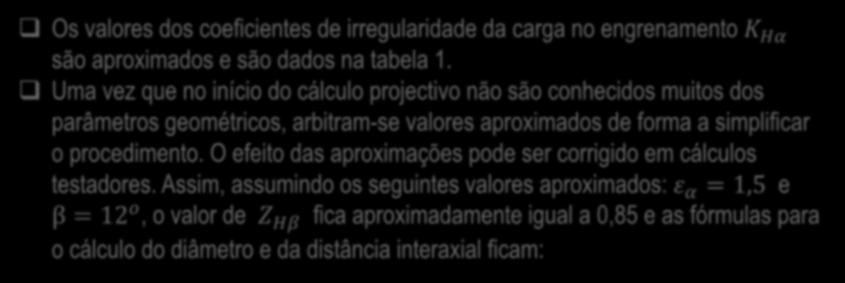 4. Resistência das engrenagens helicoidais 4.1.