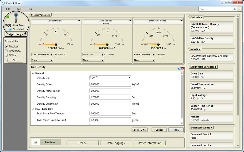 Este recurso fornece uma maneira prática para entender os recursos do software e saber como navegar na interface ao fazer a conexão a um dispositivo.